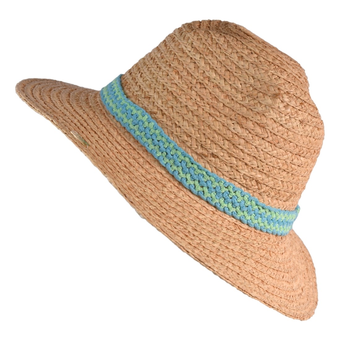 CAPPELLO RAFFIA CON APPLICAZIONI PHO FIRENZE 9021003 MINT