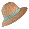 CAPPELLO RAFFIA CON APPLICAZIONI PHO FIRENZE 9021003 MINT