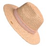 CAPPELLO RAFFIA CON APPLICAZIONI PHO FIRENZE 9021003 PEACH