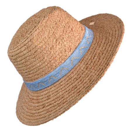 CAPPELLO RAFFIA CON APPLICAZIONI PHO FIRENZE 9021003 SKY