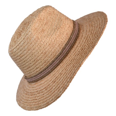 CAPPELLO RAFFIA CON APPLICAZIONI PHO FIRENZE 9021003 WHITEGOLD
