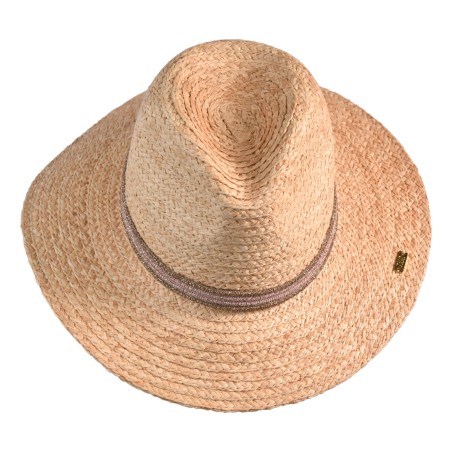 CAPPELLO RAFFIA CON APPLICAZIONI PHO FIRENZE 9021003 WHITEGOLD