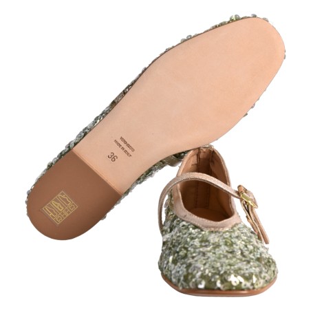 BALLERINA PAILETTES J.O.LUXURY STYLE 984VL VERDE