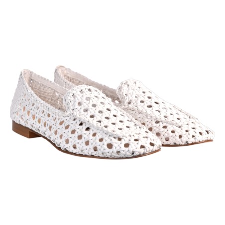 MOCASSINO TRAFORATO LA PARIGINA B3618INT-SF WHITE