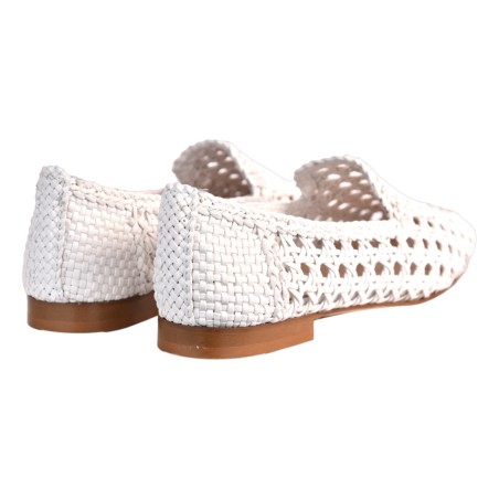 MOCASSINO TRAFORATO LA PARIGINA B3618INT-SF WHITE