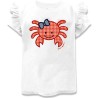BABY T-SHIRT VICHY 4161 PATCH MC2 SAINT BARTH BABY001 00164H