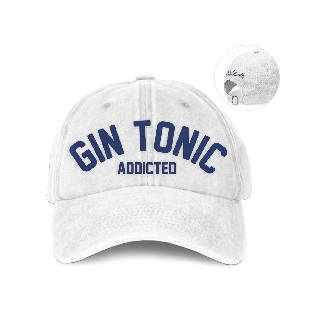 DAVIS CAP DENIM GIN TONIC 10 MC2 SAINT BARTH DAS0004 01865H