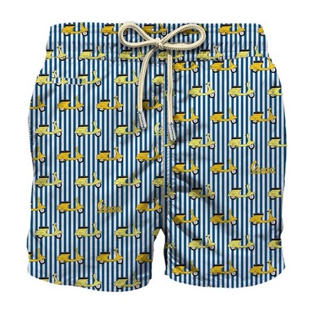 LIGHTING SWIMSHORT MINI VESPA STRIPES MC2 SAINT BARTH LIG0003 02592H