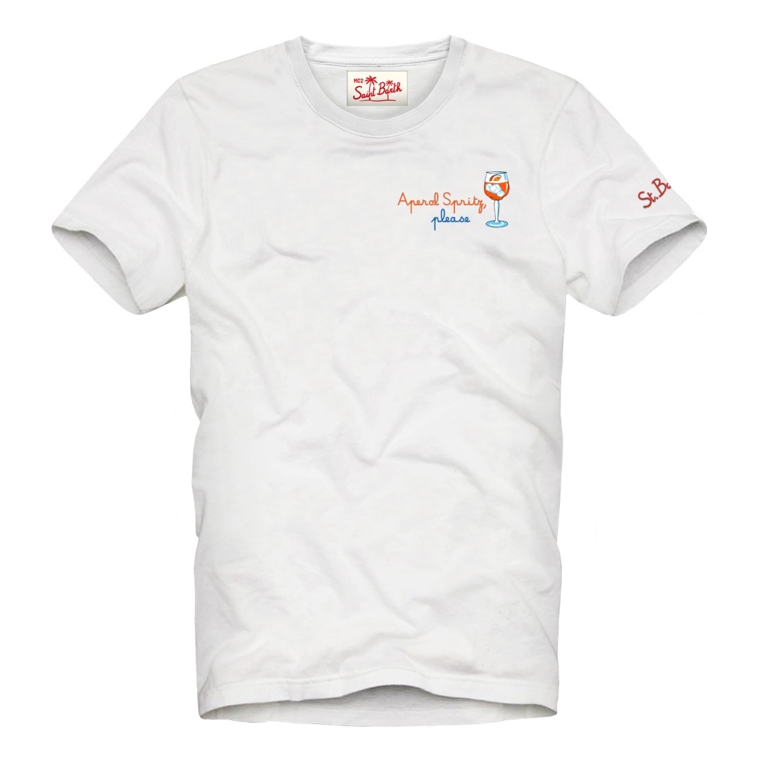 PORTOFINO T-SHIRT SPRITZ PLEASE MC2 SAINT BARTH POT0001 02703H