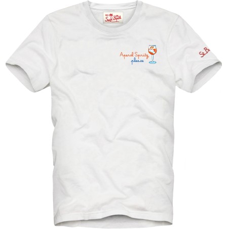 PORTOFINO T-SHIRT SPRITZ PLEASE MC2 SAINT BARTH POT0001 02703H