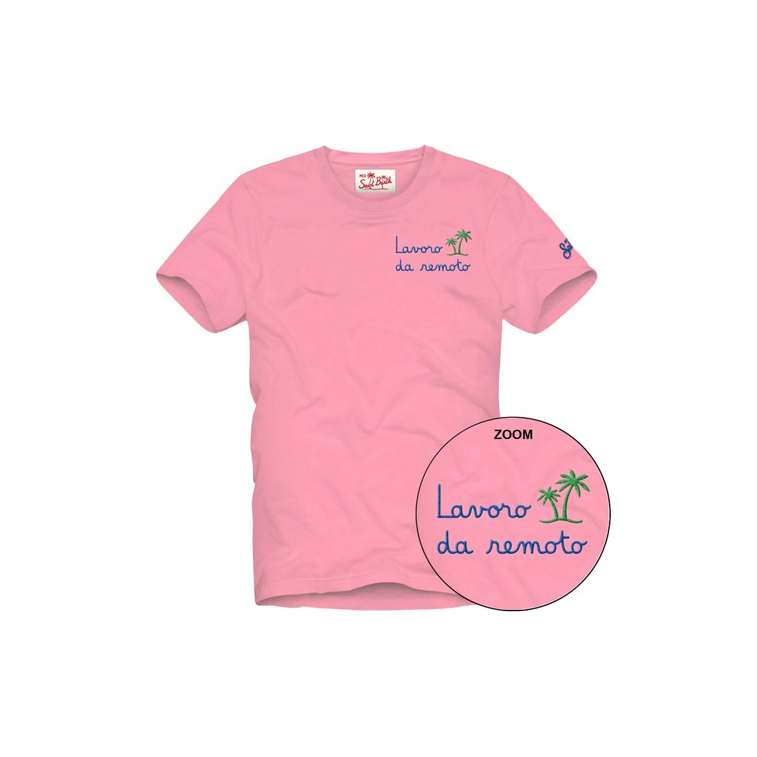 PORTOFINO T-SHIRT LAVORO REMOTO MC2 SAINT BARTH POT0001 05273H