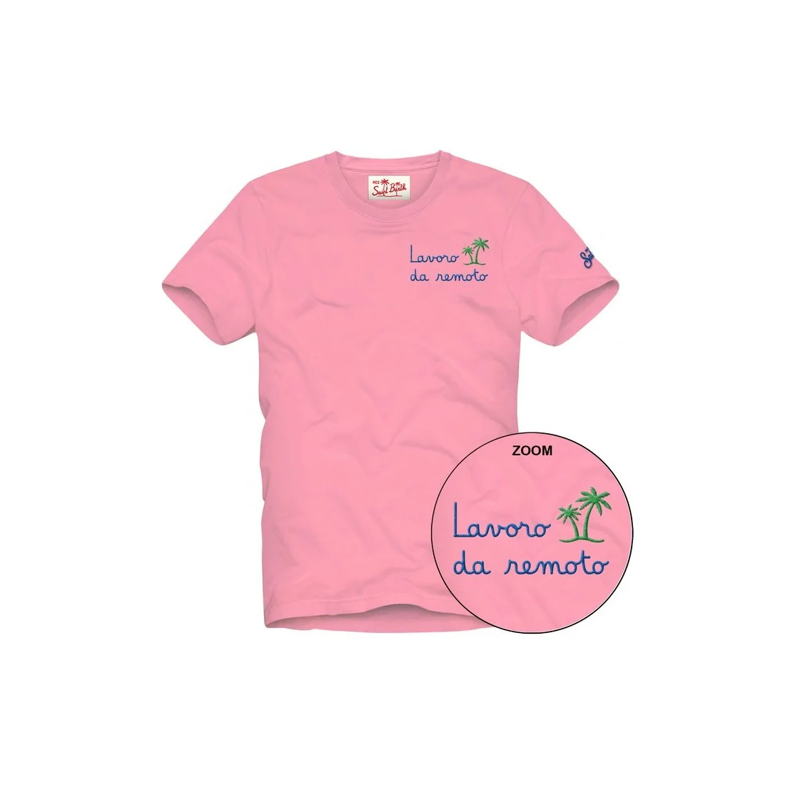 PORTOFINO T-SHIRT LAVORO REMOTO MC2 SAINT BARTH POT0001 05273H