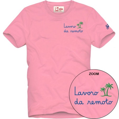 PORTOFINO T-SHIRT LAVORO REMOTO MC2 SAINT BARTH POT0001 05273H