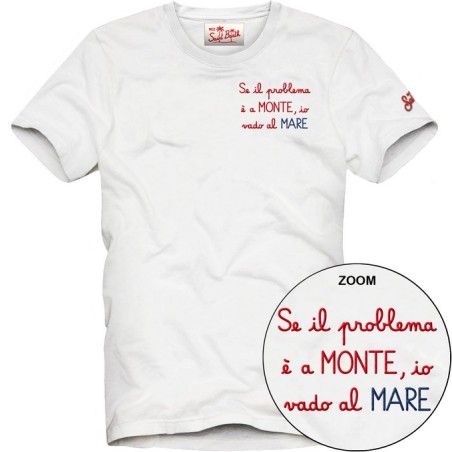 PORTOFINO T-SHIRT PROBLEMA MONTE MC2 SAINT BARTH POT0001 05282H