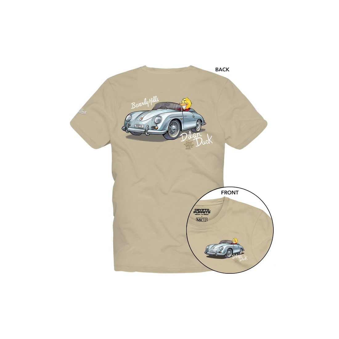 T-SHIRT BOY DYLAN DUCK 10H MC2 SAINT BARTH TSH0001 05355H