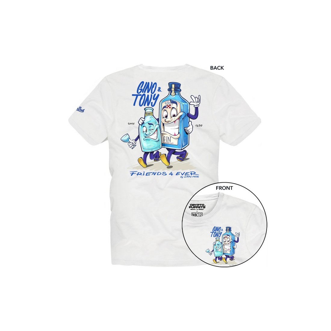 T-SHIRT CPT GINO TONY MC2 SAINT BARTH TSHM001 02257H