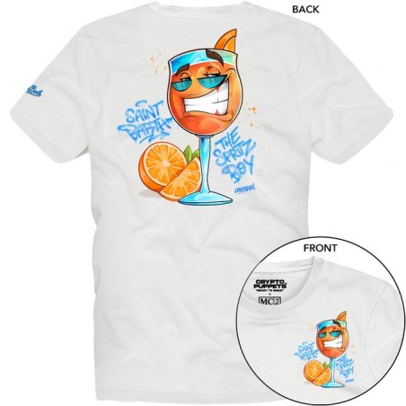 T-SHIRT SPRITZ 01N MC2 SAINT BARTH TSHM001 02959H