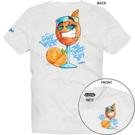 T-SHIRT SPRITZ 01N MC2 SAINT BARTH TSHM001 02959H