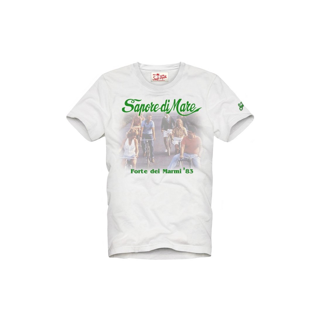 T-SHIRT SAPORE BICI MC2 SAINT BARTH TSHM001 05583H