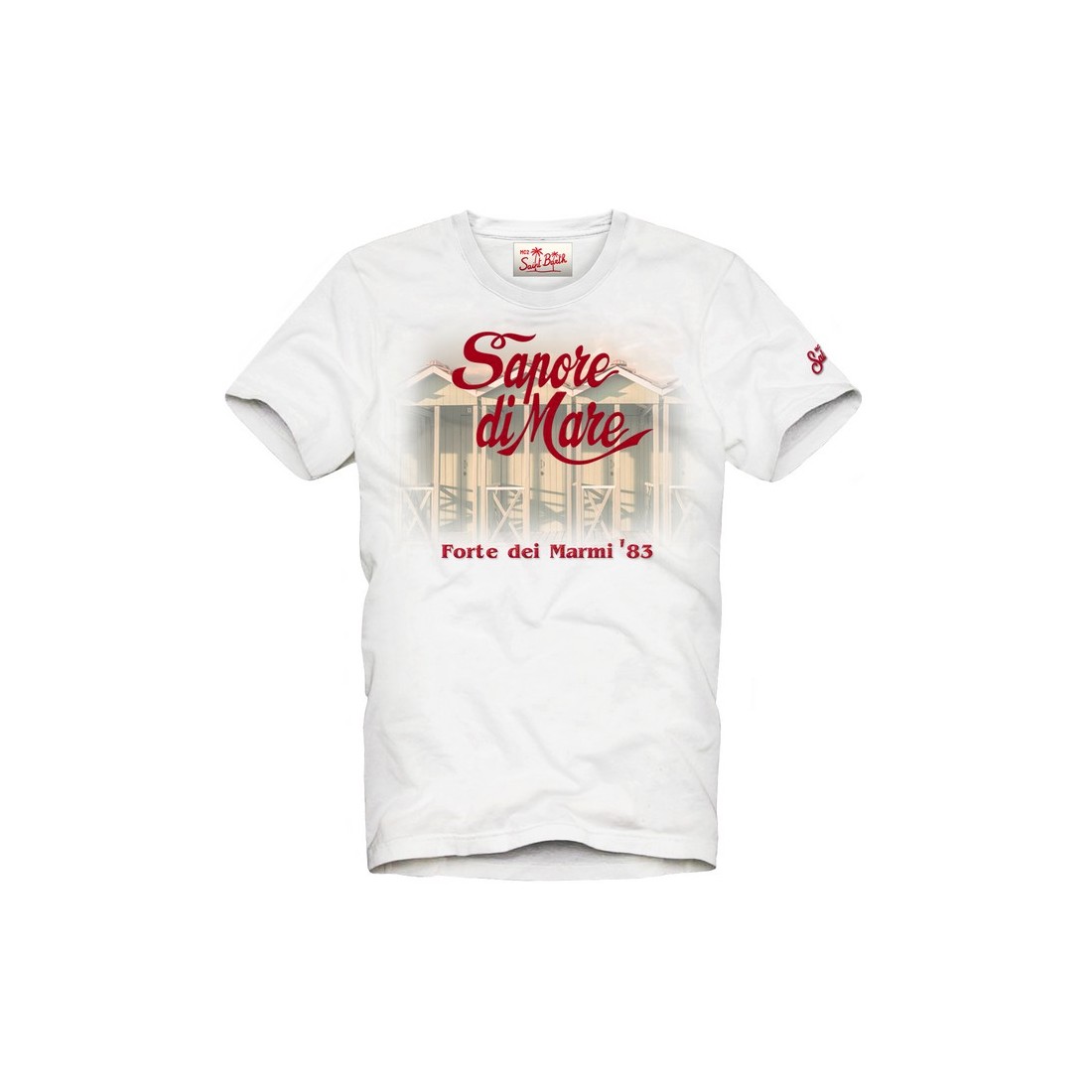 T-SHIRT SAPORE SPIAGGIA MC2 SAINT BARTH TSHM001 05594H