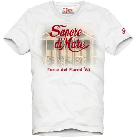 T-SHIRT SAPORE SPIAGGIA MC2 SAINT BARTH TSHM001 05594H