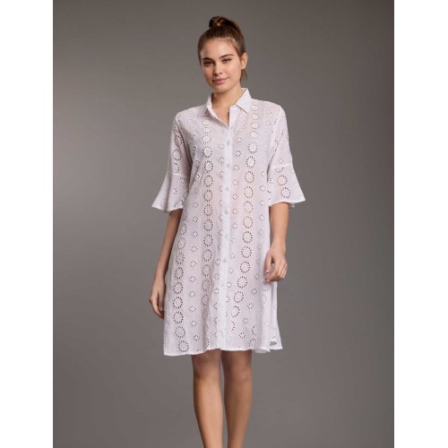 ROMINA SHIRT MANICA 3/4 ICONIQUE 006 BIANCO