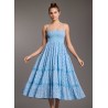 CLOTILDE MAXI ABITO ICONIQUE 007 LIGHTBLU