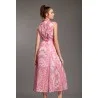 IRIS MAXI ABITO CAMICIA ICONIQUE 040 ROSA