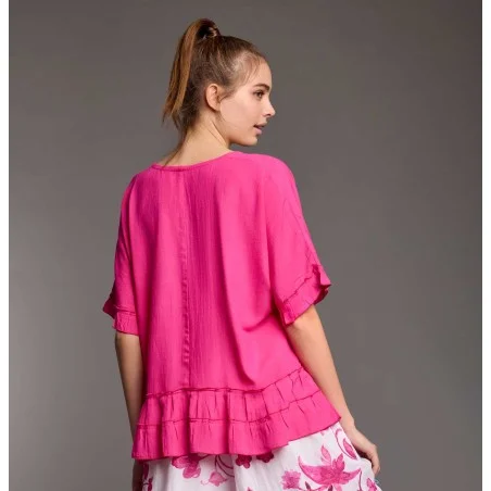 SOPHIE TOP ICONIQUE 051 FUCHSIA