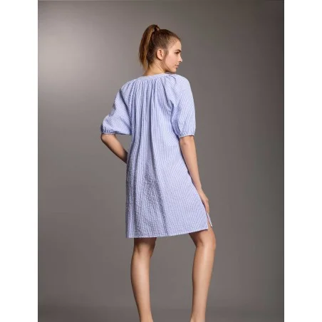 GIORGIA ABITO MANICHE 3/4 ICONIQUE 065 LIGHTBLU