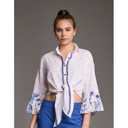 IVY SHIRT MANICA 3/4 ICONIQUE 083 BIANCO