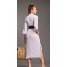 OLIVIA MAXI ABITO CAMICIA ICONIQUE 111 BIANCO