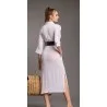 OLIVIA MAXI ABITO CAMICIA ICONIQUE 111 BIANCO