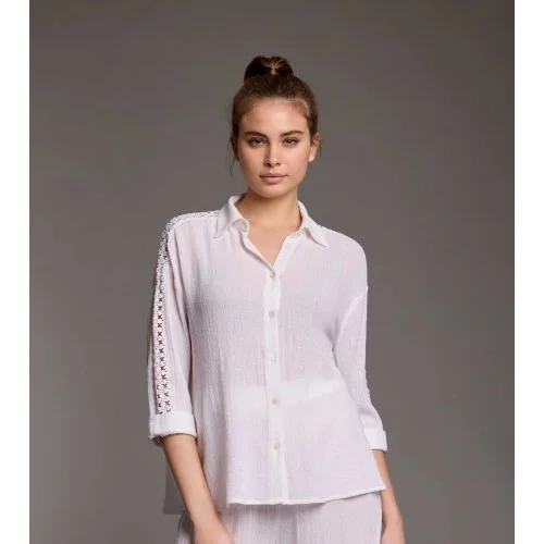 RITA CAMICIA ICONIQUE 112 BIANCO