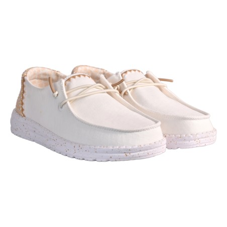 MOCASSINO WENDY CHAMBRAY WOVEN HEY DUDE HD.40059 1KJ