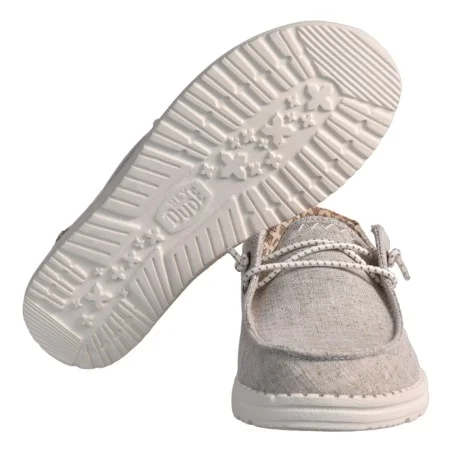 MOCASSINO WENDY CHAMBRAY WOVEN HEY DUDE HD.40059 213