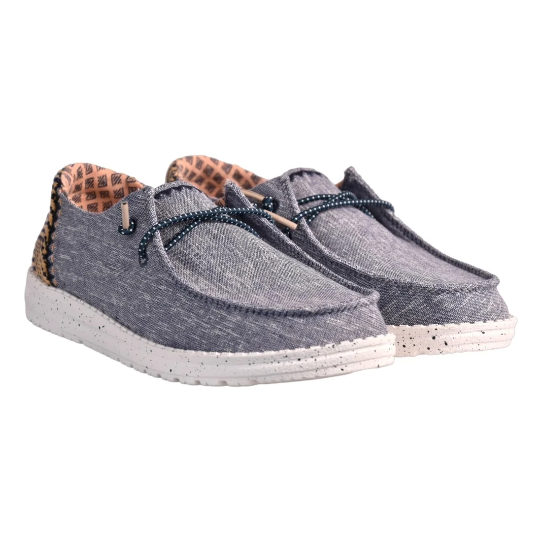 MOCASSINO WENDY CHAMBRAY WOVEN HEY DUDE HD.40059 4MG