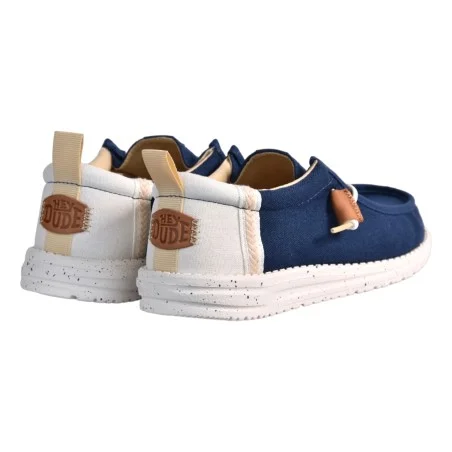 MOCASSINO WALLY SUMMER LINEN HEY DUDE HD.43086 4UA