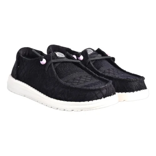 MOCASSINO WENDY CROCHET LACE HEY DUDE HD.43112 001