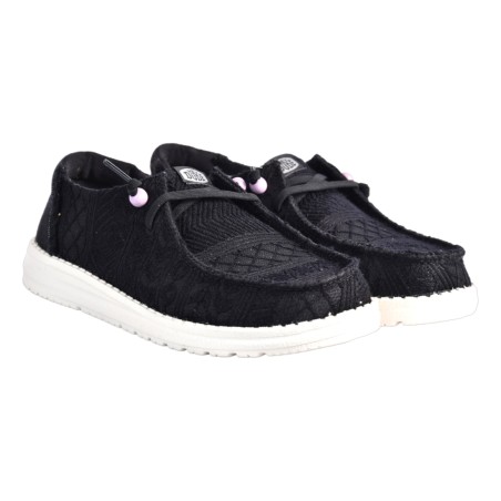 MOCASSINO WENDY CROCHET LACE HEY DUDE HD.43112 001