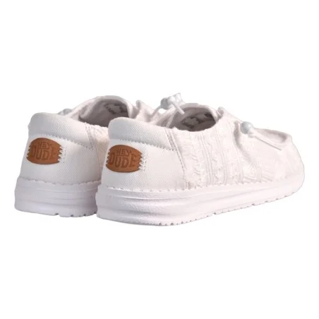 MOCASSINO WENDY CROCHET LACE HEY DUDE HD.43112 100