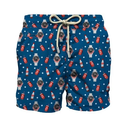 LIGHTING SWIMSHORT WATCH RED COLA 61 MC2 SAINT BARTH LIG0003 01104H