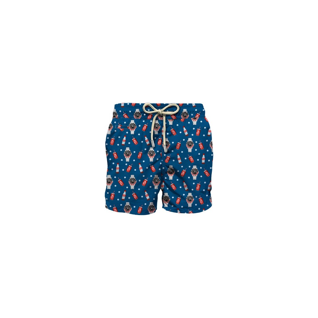 LIGHTING SWIMSHORT WATCH RED COLA 61 MC2 SAINT BARTH LIG0003 01104H