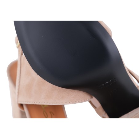 SANDALO DOPPIA FASCIA VIA ROMA 15 3284 SAND