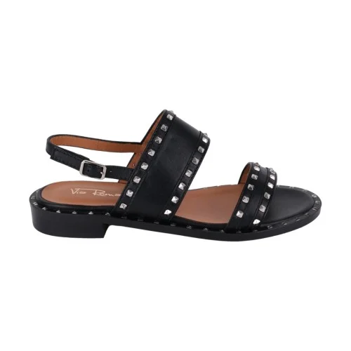 SANDALO BORCHIE VIA ROMA 15 3513 NERO