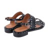 SANDALO BORCHIE VIA ROMA 15 3513 NERO