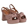 SANDALO NODO PLATEAU VIA ROMA 15 3750 BLUSH