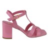 SANDALO VERNICE GIAMPAOLO VIOZZI MAL7052 PINK