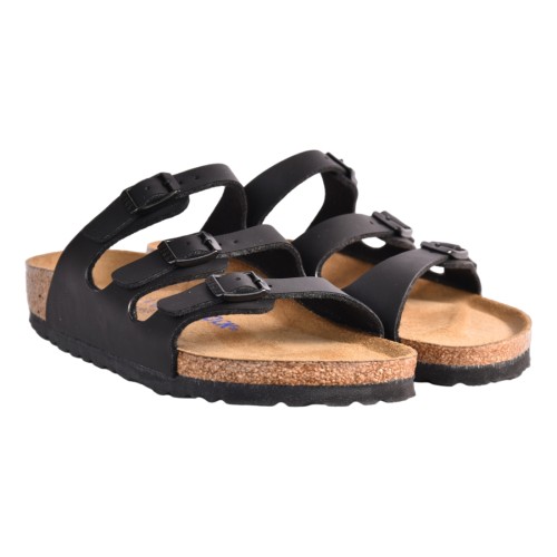 CIABATTA FLORIDA BIRKO FLOR BIRKENSTOCK 053013 BLACK