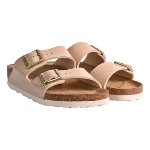 CIABATTA ARIZONA BIRKO FLOR PATENT BIRKENSTOCK 1013070 SAND